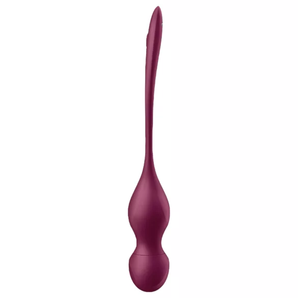 Satisfyer Love Birds Vary - Δονητική μπάλα Kέγκελ με έλεγχο μέσω εφαρμογής (κόκκινο)