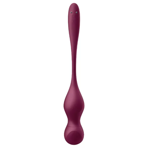 Satisfyer Love Birds Vary - Δονητική μπάλα Kέγκελ με έλεγχο μέσω εφαρμογής (κόκκινο)