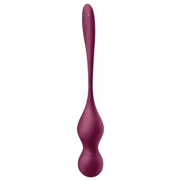 Satisfyer Love Birds Vary - Δονητική μπάλα Kέγκελ με έλεγχο μέσω εφαρμογής (κόκκινο)