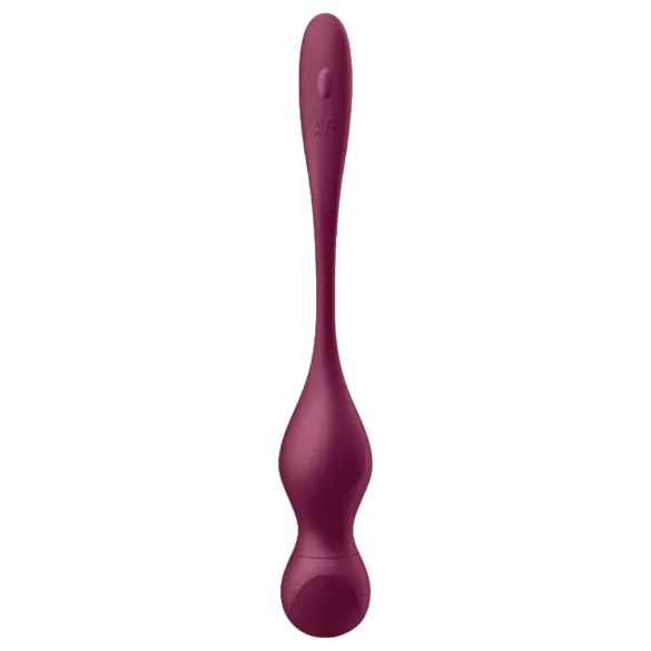 Satisfyer Love Birds Vary - Δονητική μπάλα Kέγκελ με έλεγχο μέσω εφαρμογής (κόκκινο)