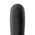 Satisfyer Dual Kiss - επαναφορτιζόμενος δονητής κολπικός και κλειτοριδικός (μαύρος)