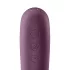 Satisfyer Dual Kiss - δονητής 2 σε 1 για κλειτορίδα & κολπική χρήση - μοβ