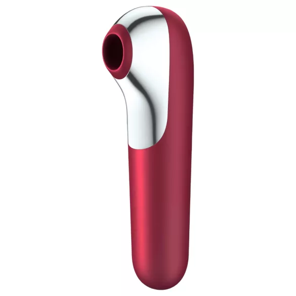 Satisfyer Dual Love - δονητής κλειτορίδας και κολπικός - έξυπνος - κόκκινο
