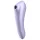 Satisfyer Dual Pleasure - δονητής 2 σε 1 με παλμούς αέρα - μωβ - bluetooth