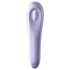 Satisfyer Dual Pleasure - δονητής 2 σε 1 με παλμούς αέρα - μωβ - bluetooth