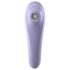 Satisfyer Διπλή Απόλαυση - έξυπνος δονητής 2σε1 με κυματισμό αέρα (μωβ)