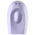 Satisfyer Dual Pleasure - δονητής 2 σε 1 με παλμούς αέρα - μωβ - bluetooth
