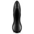 Satisfyer Rotator Plug 1 - Μαύρος Δονητής Πρωκτού με Πέρλες