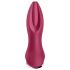 Satisfyer Rotator Plug 2 - Επαναφορτιζόμενος, κυάνιδος δονητής (κόκκινο)