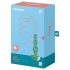 Satisfyer Lolli-Plug 2 - επαναφορτιζόμενος, αδιάβροχος πρωκτικός δονητής (πράσινο)