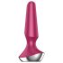Satisfyer Plug-ilicious 2 - Έξυπνος Πρωκτικός Δονητής (Κόκκινο)