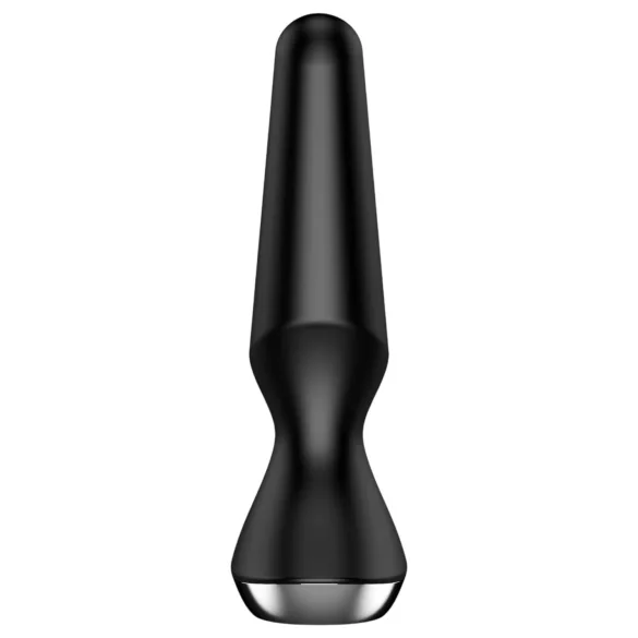 Satisfyer Plug-ilicious 2 - δονητής πρωκτού με έλεγχο μέσω εφαρμογής (μαύρος)