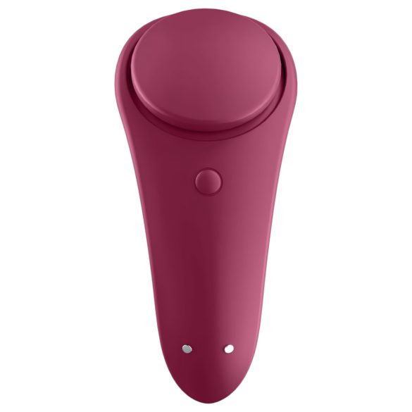 Satisfyer Sexy Secret - δονητής εσωρούχου με bluetooth - αδιάβροχος - κόκκινος