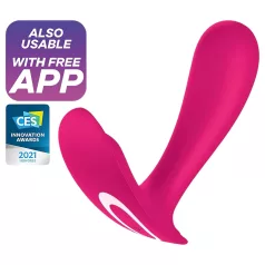   Satisfyer Top Secret - δονητής με έλεγχο μέσω εφαρμογής (ροζ)