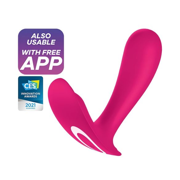 Satisfyer Top Secret - Έξυπνος Δονητής με 2 κινητήρες (ροζ)