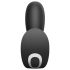 Satisfyer Top Secret Plus - έξυπνος δονητής 3 κλάδων (μαύρος)