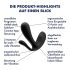 Satisfyer Top Secret Plus - έξυπνος δονητής 3 κλάδων (μαύρος)