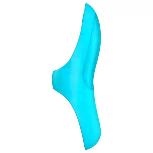 Satisfyer Teaser - δονητής δαχτύλου επαναφορτιζόμενος αδιάβροχος τυρκουάζ