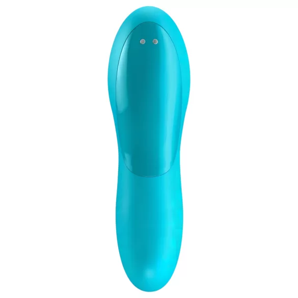 Satisfyer Teaser - δονητής δαχτύλου επαναφορτιζόμενος αδιάβροχος τυρκουάζ