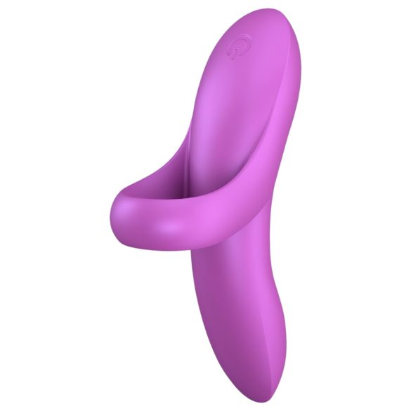 Satisfyer Bold Lover - Επαναφορτιζόμενος, αδιάβροχος δονητής δακτύλου (ροζ)