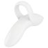 Satisfyer Bold Lover - Επαναφορτιζόμενος, αδιάβροχος δονητής δακτύλου (λευκό)