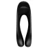 Satisfyer Candy Cane - επαναφορτιζόμενος αδιάβροχος διπλός δονητής (μαύρο)