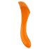 Satisfyer Candy Cane - επαναφορτιζόμενος, αδιάβροχος δονητής διπλής κεφαλής (πορτοκαλί)