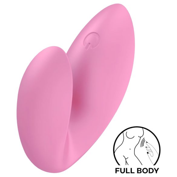 Satisfyer Love Riot - Επαναφορτιζόμενος, αδιάβροχος δονητής δακτύλου (ροζ)