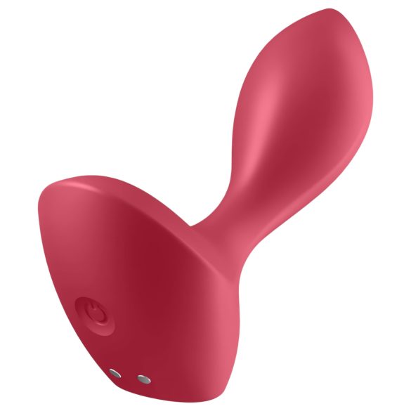 Satisfyer Backdoor Lover - Επαναφορτιζόμενος, αδιάβροχος πρωκτικός δονητής (κόκκινος)