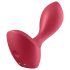 Satisfyer Backdoor Lover - Επαναφορτιζόμενος, αδιάβροχος πρωκτικός δονητής (κόκκινος)