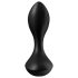Satisfyer Backdoor Lover - Επαναφορτιζόμενος, αδιάβροχος πρωκτικός δονητής (μαύρος)