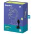 Satisfyer Backdoor Lover - Επαναφορτιζόμενος, αδιάβροχος πρωκτικός δονητής (μαύρος)