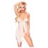 Penthouse Γλυκό Θηρίο - Ρομαντικό babydoll (λευκό) - M/L