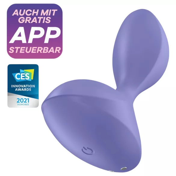 Satisfyer Sweet Seal - δονητής πρωκτού με έλεγχο μέσω εφαρμογής (μοβ)