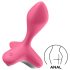 Satisfyer Game Changer - δονητής πρωκτού επαναφορτιζόμενος - ροζ