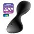 Satisfyer Trendsetter - έξυπνος μαύρος πρωκτικός δονητής