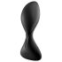 Satisfyer Trendsetter - έξυπνος μαύρος πρωκτικός δονητής