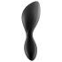 Satisfyer Trendsetter - έξυπνος μαύρος πρωκτικός δονητής