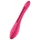 Satisfyer Elastic Joy - δονητής ζευγαριού εύκαμπτος επαναφορτιζόμενος κόκκινος