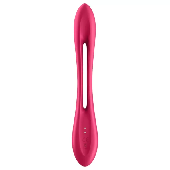 Satisfyer Elastic Joy - δονητής ζευγαριού εύκαμπτος επαναφορτιζόμενος κόκκινος