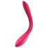 Satisfyer Elastic Joy - επαναφορτιζόμενος, ευέλικτος δονητής (κόκκινος)