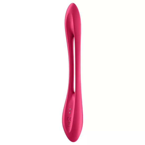 Satisfyer Elastic Joy - δονητής ζευγαριού εύκαμπτος επαναφορτιζόμενος κόκκινος
