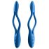 Satisfyer Elastic Game - εύκαμπτος, επαναφορτιζόμενος δονητής για ζευγάρια (μπλε)