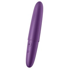   Satisfyer - δονητής bullet με επαναφορτιζόμενη μπαταρία - αδιάβροχος - μωβ