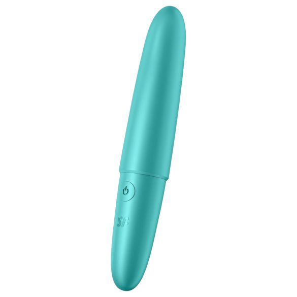 Satisfyer Ultra Power Bullet 6 - αδιάβροχος δονητής (τιρκουάζ)