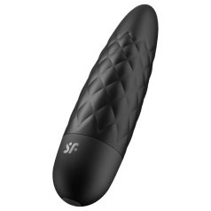   Satisfyer - δονητής bullet - αδιάβροχος, μαύρος, γυναίκα