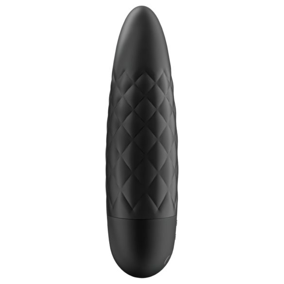 Satisfyer - δονητής bullet - αδιάβροχος, μαύρος, γυναίκα