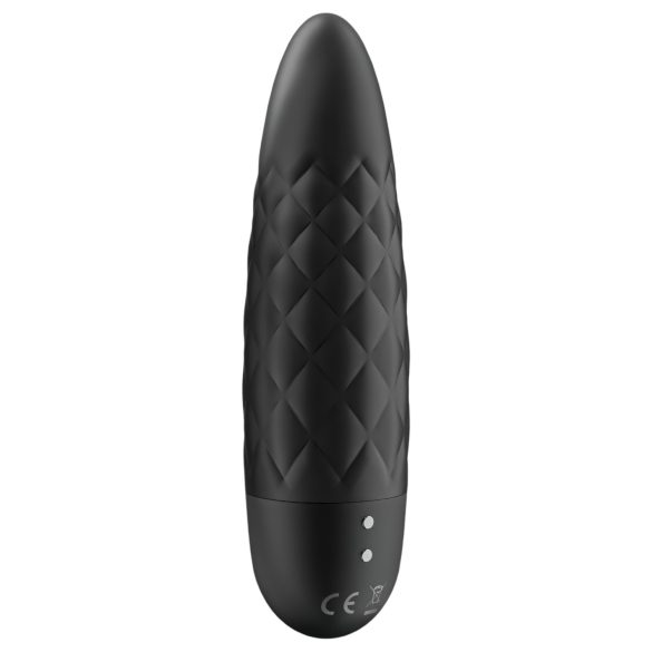 Satisfyer - δονητής bullet - αδιάβροχος, μαύρος, γυναίκα