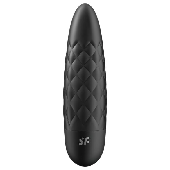 Satisfyer - δονητής bullet - αδιάβροχος, μαύρος, γυναίκα