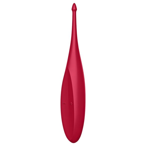Satisfyer Twirling Fun - Επαναφορτιζόμενος, αδιάβροχος δονητής κλειτορίδας (κόκκινο)